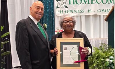 L-R Willie Glasper and Doris Clavelle