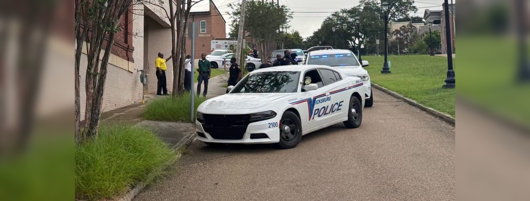 VPD car on Washington Street