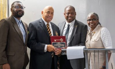 TJ Mayfield, Willie Glasper Sr., Willis Thompson, and Vickie Bailey: Photo by Ced Tillman