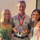 L-R Olivia Larsen, Phillip Doiron, and Audrey Grace Newman