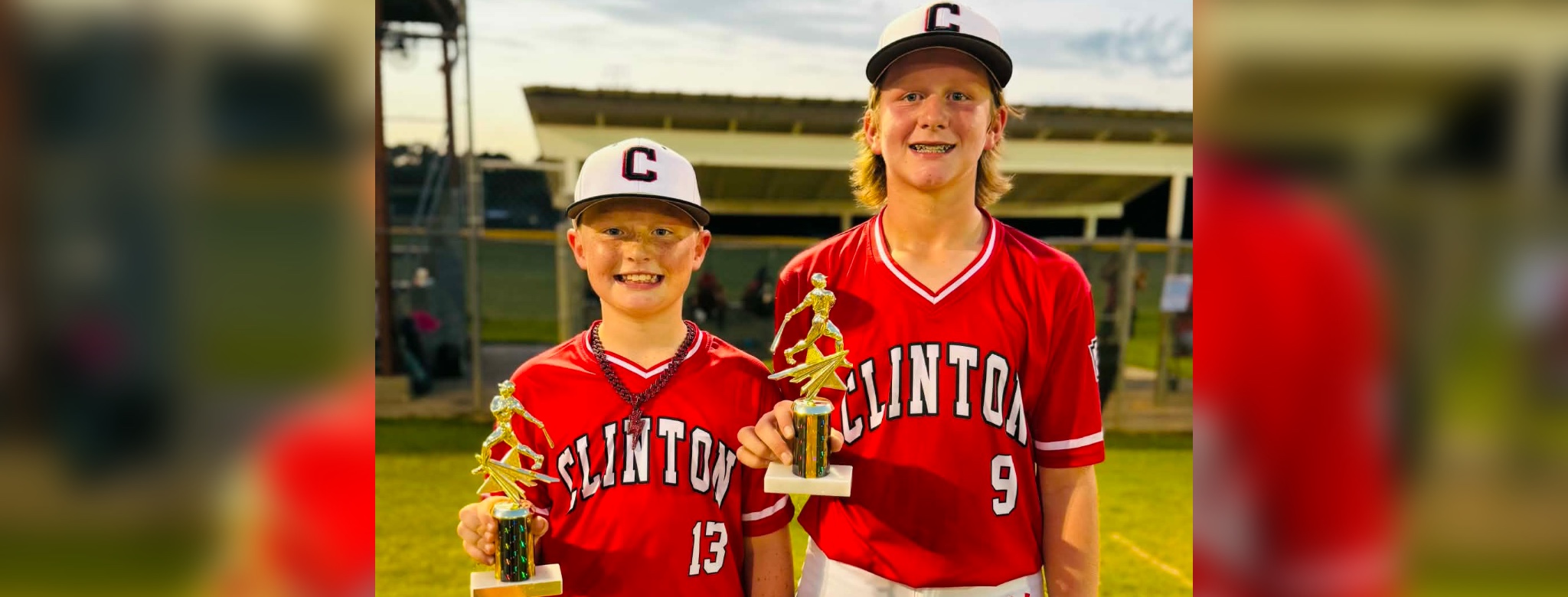 L-R Ruston Landers and Brently Ashley
