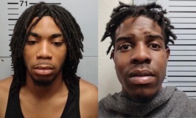 L-R Phillip Moore Jr and Demetrius Cormier