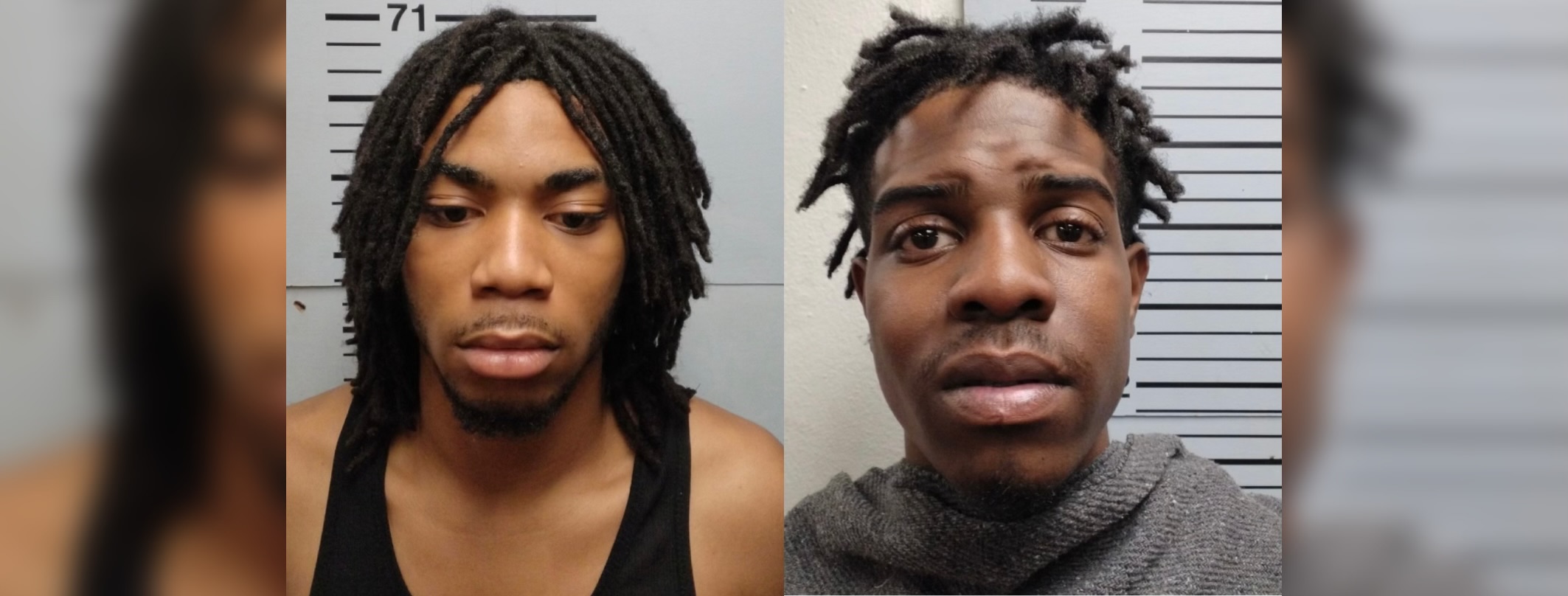 L-R Phillip Moore Jr and Demetrius Cormier