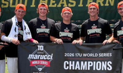Tristan Jamison, Caden Cole, Beau Bradley, Justin Greer, Blake Caruthers and Braxton Hartley