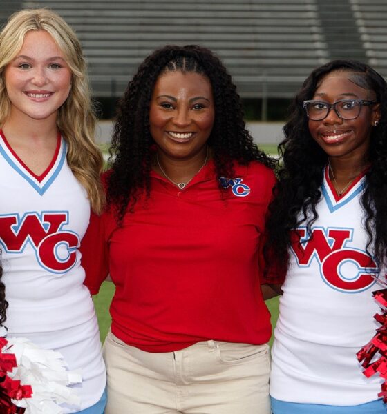 L-R Ziya Patten, Megan Emerson, Head Coach Mercedes Buchanan, Sydney Cooley, and Paislee Goodson: Photography by Richard Miller