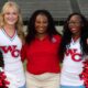 L-R Ziya Patten, Megan Emerson, Head Coach Mercedes Buchanan, Sydney Cooley, and Paislee Goodson: Photography by Richard Miller