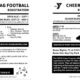 YMCA football and cheer