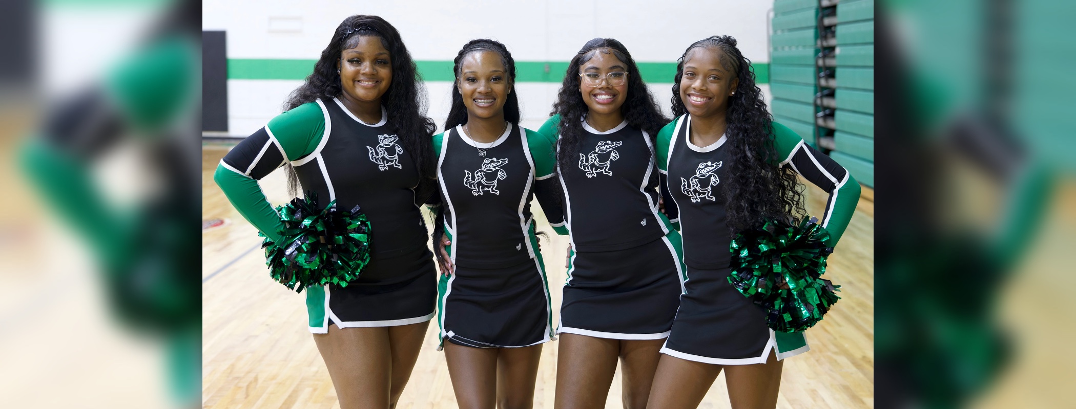 L-R Mariah Sanders, La’Porsha Hall, Tiana Nunnally, and Aja Odom: Photo by Richard Miller