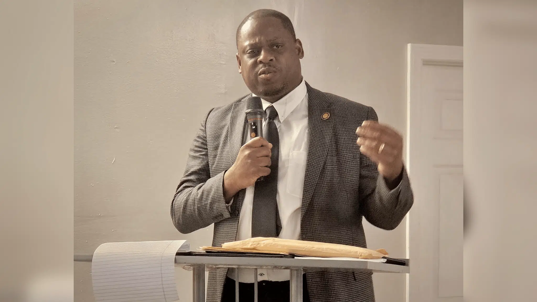 Mayor Thompson — clinic