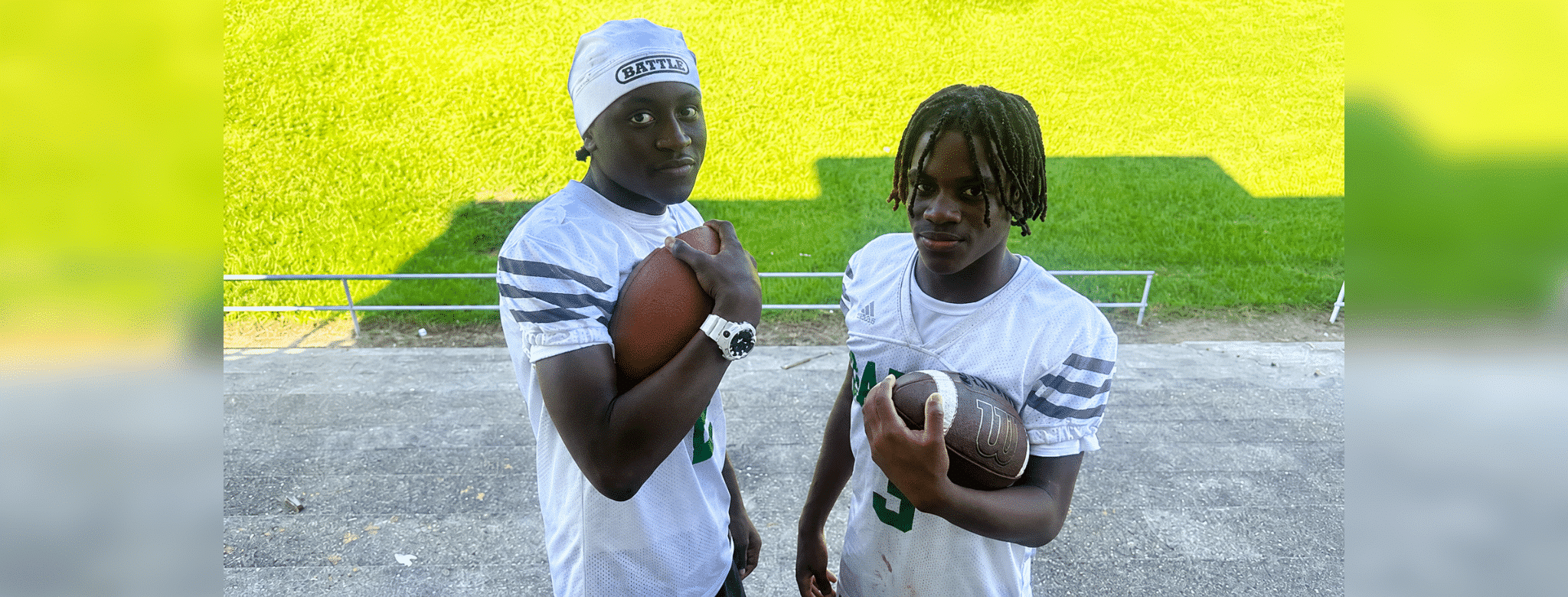 D’Chance Thigpen and Kaleb Sims