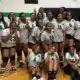 VHS volleyball team — Missy Gators sweep Leake Central volleyball