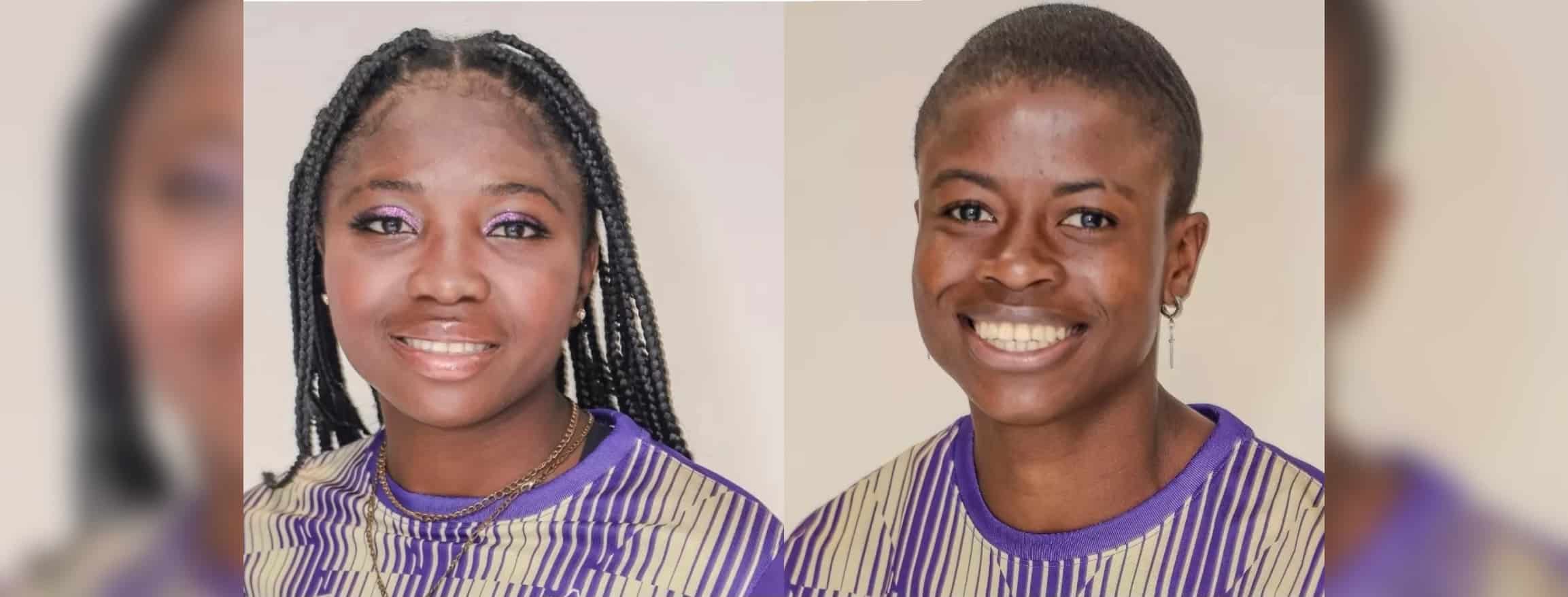 Annick Zouma and Grace Ambrose