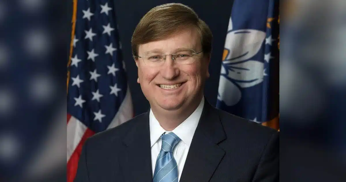 Gov. Tate Reeves — health announcement
