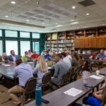 Meeting at Ducks Unlimited HQ with at — Vicksburg District advances priority Yazoo Backwater Area Water Management Project