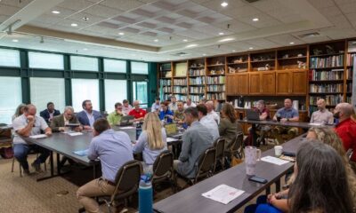 Meeting at Ducks Unlimited HQ with at — Vicksburg District advances priority Yazoo Backwater Area Water Management Project
