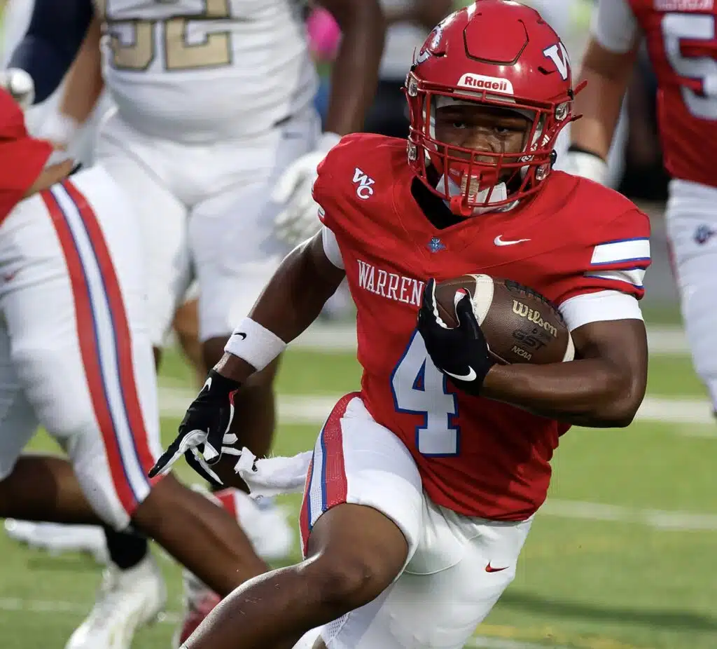 Warren Central rolls past Pearl 40-14 to improve to 2-0