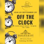 off the clock — Off the Clock event set for Sept. 29