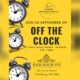 off the clock — Off the Clock event set for Sept. 29