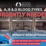 blood services — donations