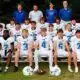 Porter's Chapel Academy football team poses for a group photo in their uniforms — PCA fell to Briarfield Academy on Friday