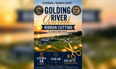 ribbon cutting — Golding River Overlook ribbon cutting set for Sept. 14