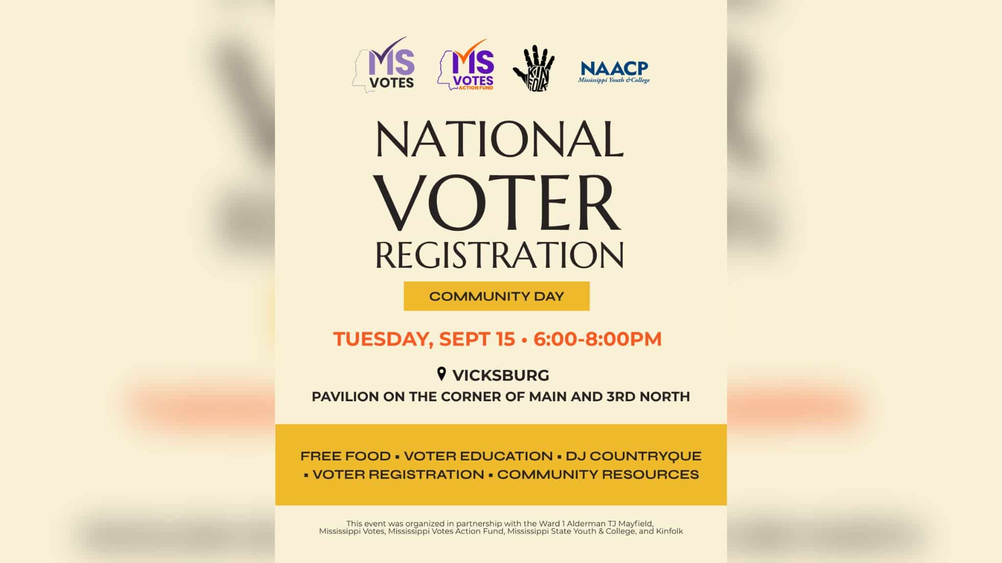 voter flyer