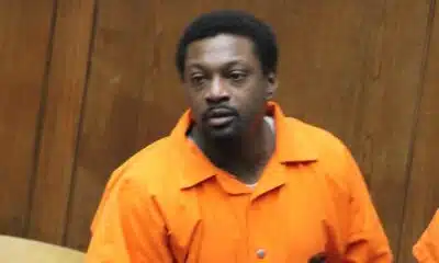 A man in an orange jumpsuit appears in a courtroom setting, looking serious. — $5 million