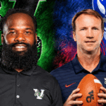 Coaches Christopher Lacey and Josh Morgan pose wi — Rivalry week arrives as Vicksburg High prepares to host Warren Central