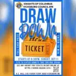 Knights raffle — draw