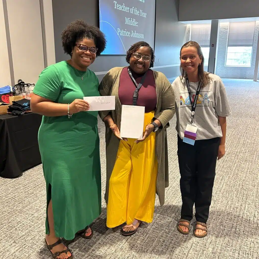 Patrice Johnson named Mississippi Middle School Teacher of the Year