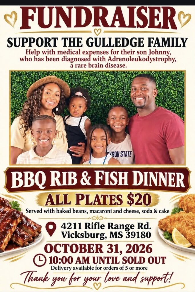 Vicksburg teen battling rare genetic disorder; fundraiser set for October 31