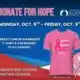 blood donors — Blood donors to receive free t-shirt this week