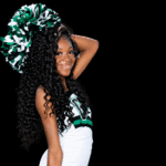 Vicksburg High senior Haley Thompson poses confidently in her — Vicksburg High senior fights cancer with unshakable faith