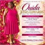 Ouida Jones Edwards — Remembering Ouida Jones Edwards