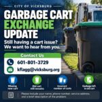Cart exchange — City of Vicksburg updates on cart exchange