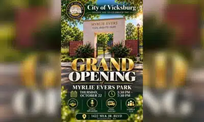 park opening — Myrlie Evers Civil Rights Park Grand Opening set for Oct. 22