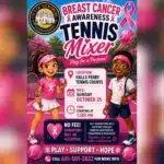 tennis — City to host tennis mixer for breast cancer awareness