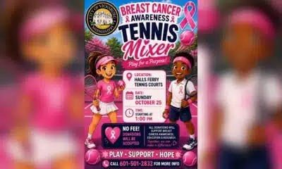 tennis — City to host tennis mixer for breast cancer awareness