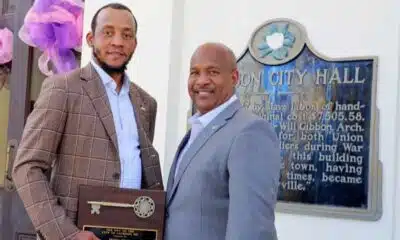 Monta Ellis receiving the Key to the City of Jackson duri — Alcorn’s Monta Ellis honored with Key to the City of Jackson