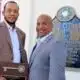 Monta Ellis receiving the Key to the City of Jackson duri — Alcorn’s Monta Ellis honored with Key to the City of Jackson