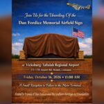 Sign unveiling — Airport to host unveiling of Dan Fordice sign