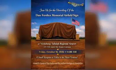 Sign unveiling — Airport to host unveiling of Dan Fordice sign