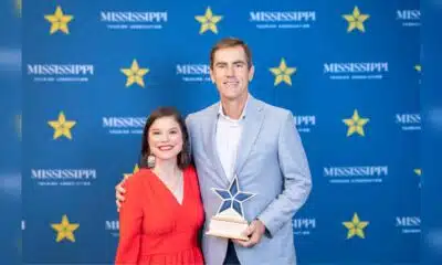 Briggs Hopson — Senator Hopson wins leadership award from Mississippi Tourism Association