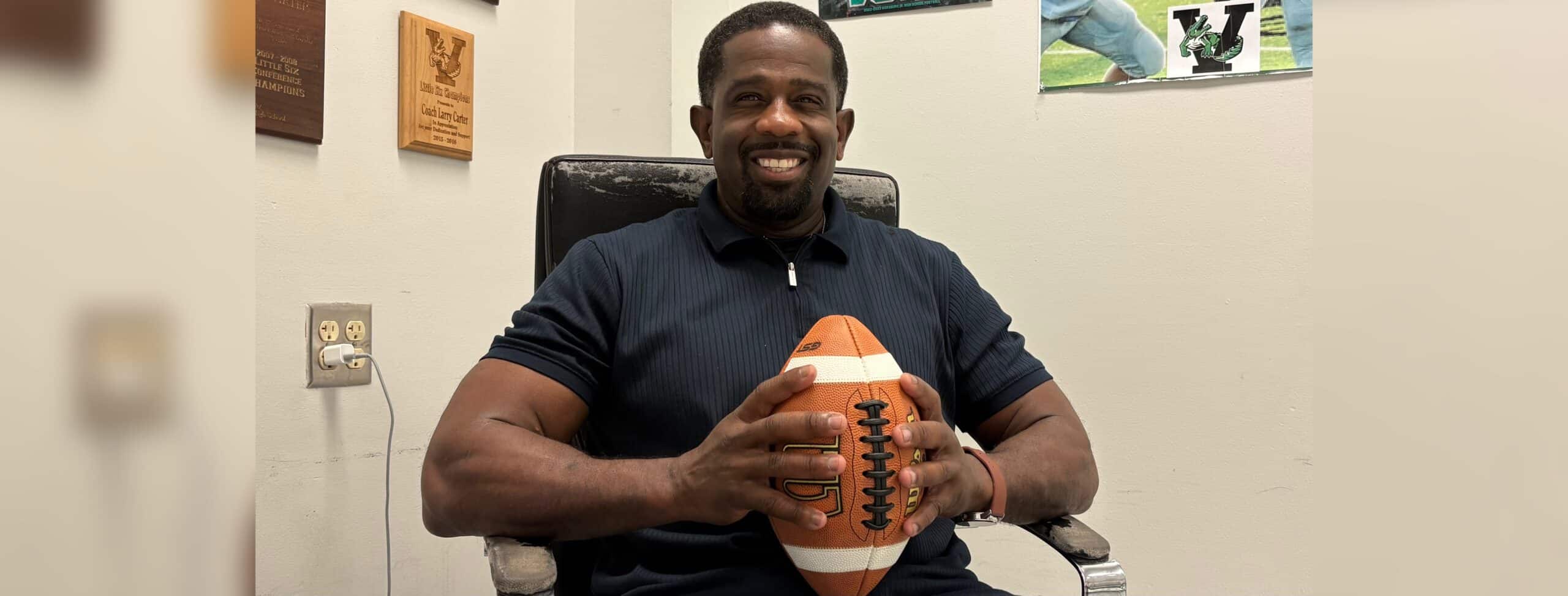 Larry Carter Jr. named VDN’s Junior High Football Coach of the Year