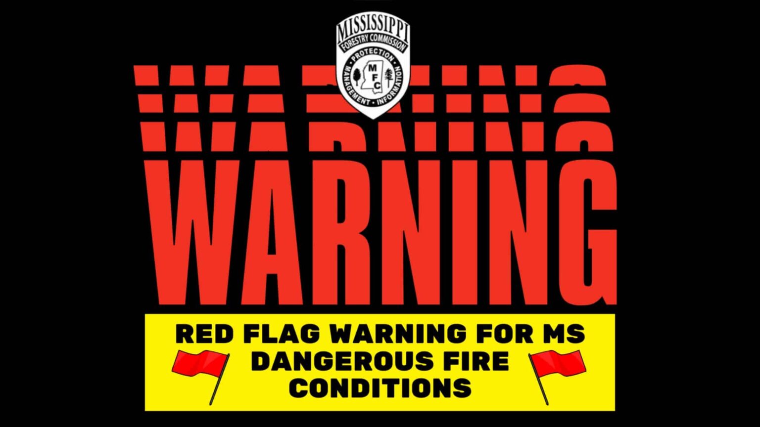 Red flag warning issued for Warren County